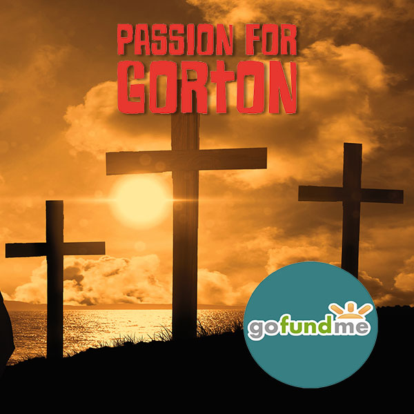 Raise funds for our Community Passion Play on Good Friday at Gorton Monastery, Manchester